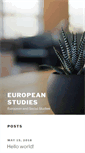 Mobile Screenshot of europeanstudies.skola.edu.mt