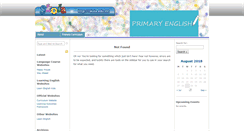 Desktop Screenshot of primaryenglish.skola.edu.mt