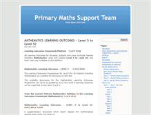 Tablet Screenshot of primarymaths.skola.edu.mt